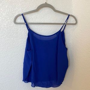Blue tank top